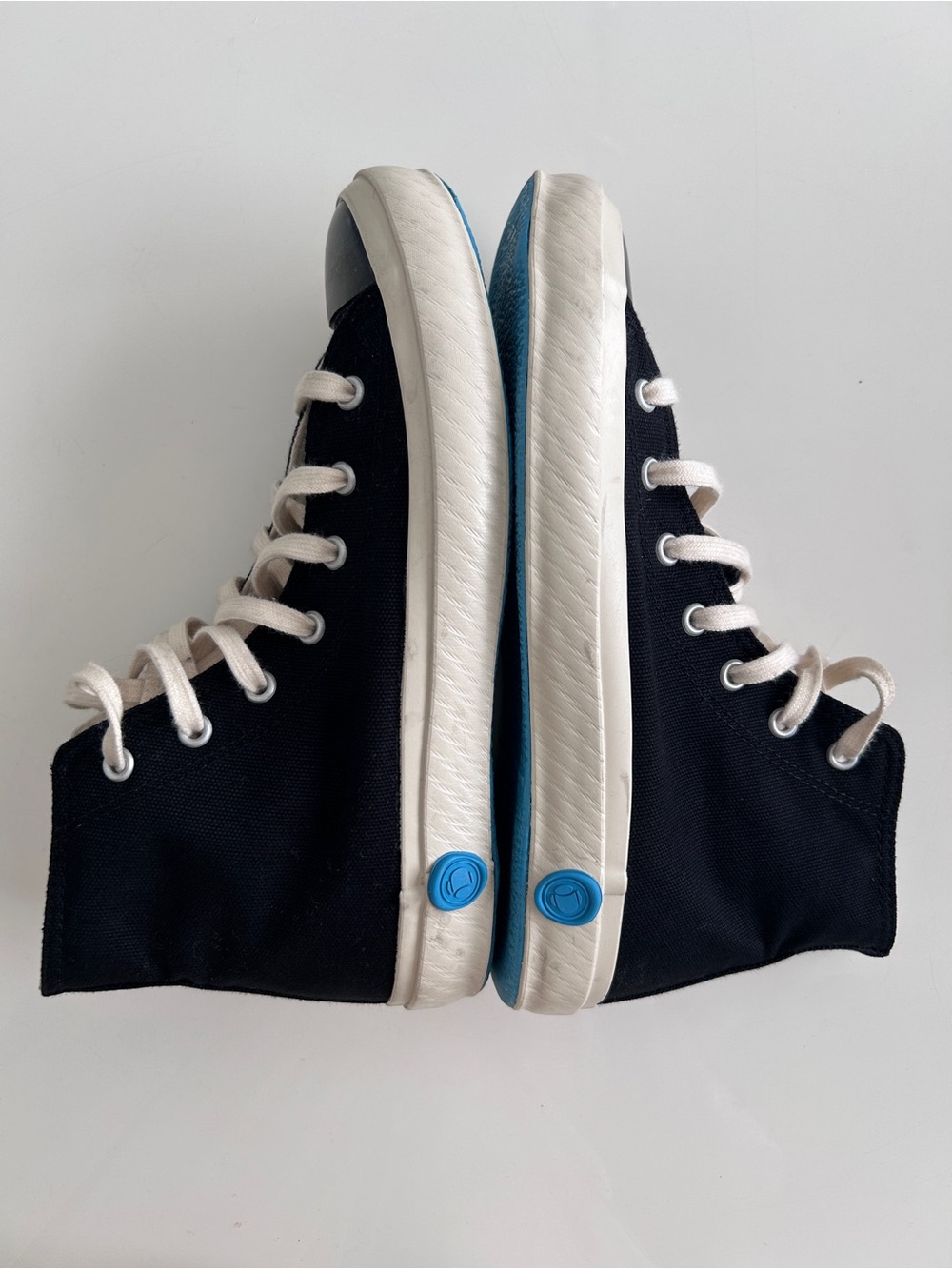 Shoes Like Pottery SLP01 JP Hi-Top Canvas Sneaker Made in Japan Black US Size 5